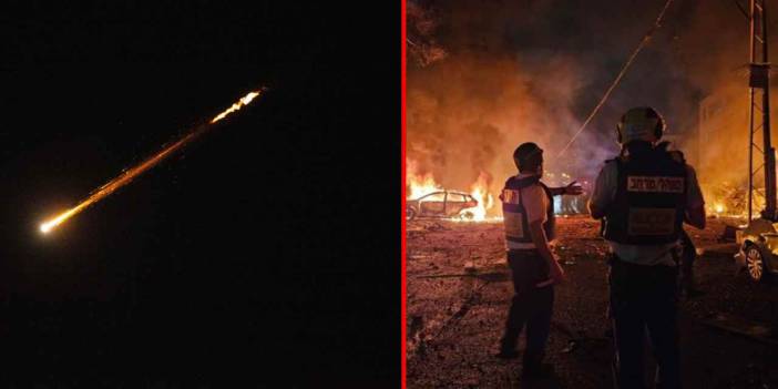 ﻿Bölgede gerilim tırmanıyor: İran'dan İsrail'e füze yağmuru