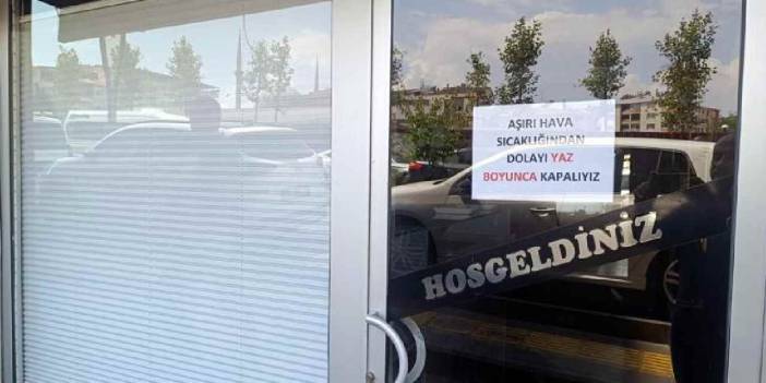 Türkiye kavruluyor: Sıcaklık 40 dereceyi aştı, esnaf kepenk kapattı