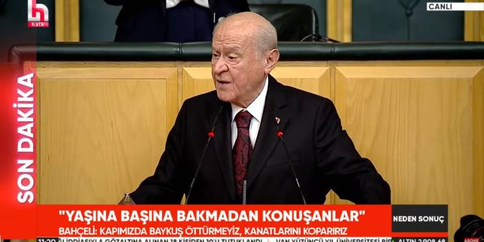 Devlet Bahçeli Halk TV ve CHP'yi tehdit etti!