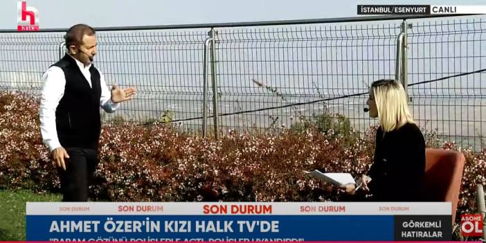 Ahmet Özer'in kızı Halk TV'de