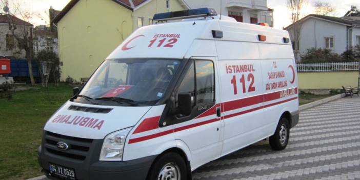 Ambulans sanılmıştı meğer kamyonetmiş