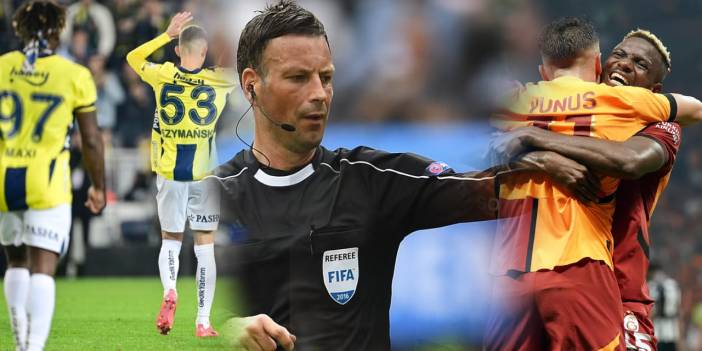 Galatasaray Fenerbahçe derbisinde skandal iddia: Mark Clattenburg İstanbul'da!