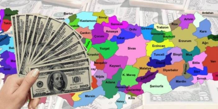 Dolar zengini iller açıklandı: Aksaray ilk sırada yer aldı