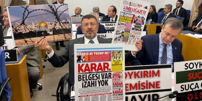 Meclis'te İsrail ile ticaret protestosu: Bugün bile gemiler yolda