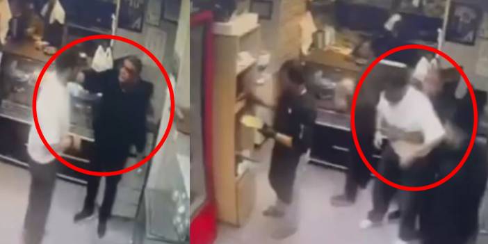 Heimlich manevrası yine hayat kurtardı! Boğazına yemek kaçan müşteriyi böyle kurtardı