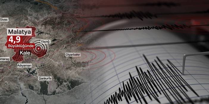 Malatya'da 4,9'luk deprem