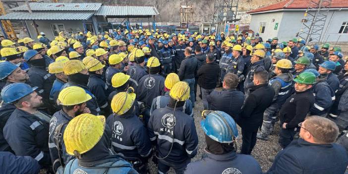 Çayırhan Termik Santrali'nde 500 madenci kendilerini yer altına kapattı