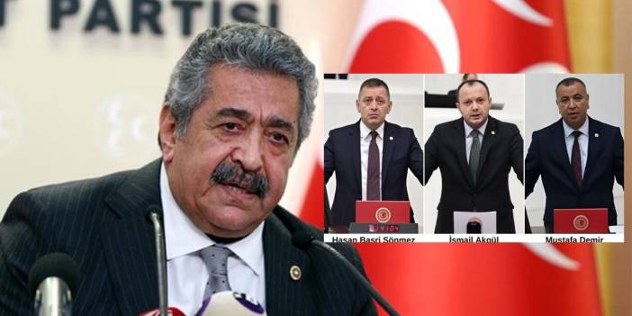 Semih Yalçın, istifaları istenen MHP'li vekiller ile "hak, hukuk, adalet"i hatırladı