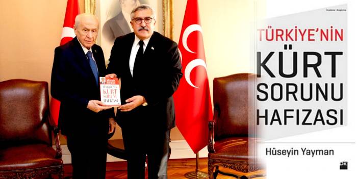 AKP'li vekil Devlet Bahçeli'ye "Türkiye’nin Kürt Sorunu Hafızası" kitabını hediye etti