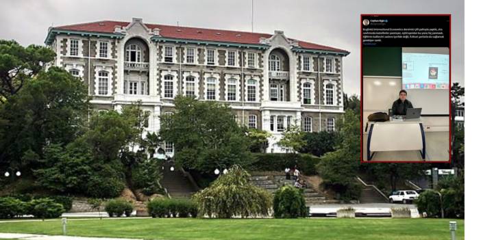 Boğaziçi Üniversitesi'nde dersler çift paltoyla işleniyor