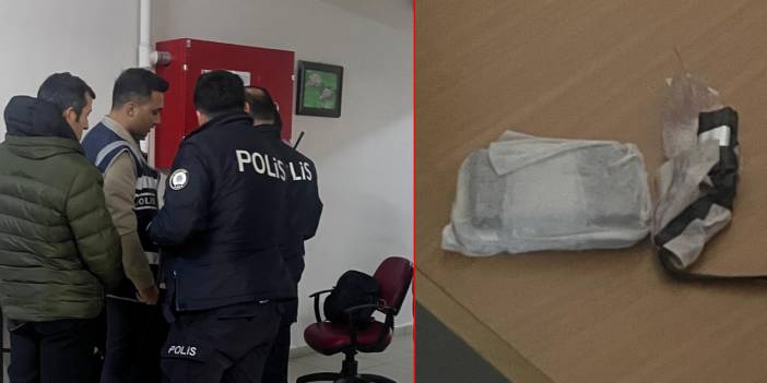 Ehliyet sınavında kameralı kopya düzeneği böyle görüntülendi