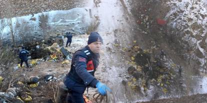 Uçurama yuvarlanan kamyon parçalandı, şoförün cenazesine sabah ulaşıldı