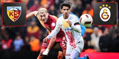 Galatasaray'ın Kayserispor maçı ilk 11'i belli oldu