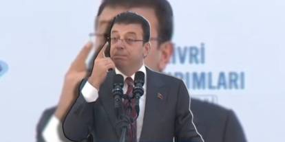 Ekrem İmamoğlu kime "pışık" çekti?