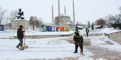 Edirne'de bazı ilçelerde eğitime ara verildi