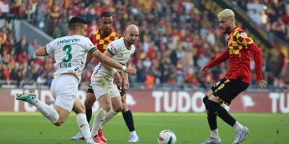 Göztepe Alanyaspor maçında 3 var 1 gol