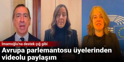 Avrupa Parlamentosu üyelerinden videolu paylaşım