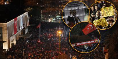 Saraçhane'de tarihi gece: On binler tek ses oldu