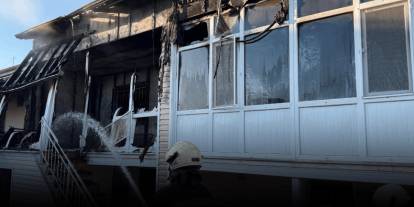 Boşandığı eşine dehşeti yaşattı: Önce darp etti sonra evi ateşe verdi