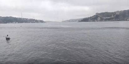 Deprem anında Marmara Denizi böyle görüntülendi