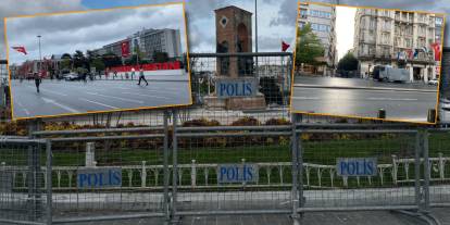 İstanbul'a karada ve denizde 1 Mayıs ablukası: Taksim'e çıkan yollar trafiğe kapatıldı