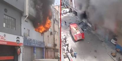 Kağıthane'de yangın faciası: 1 ölü, 1 yaralı