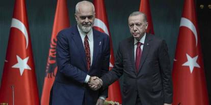Erdoğan, Arnavutluk Başbakanı Rama ile görüştü