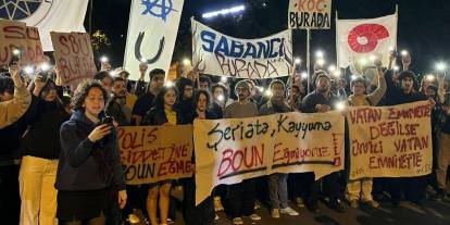Boğaziçi Üniversitesi'nde 'Nurettin Yıldız' protestosu: 97 öğrenci gözaltında
