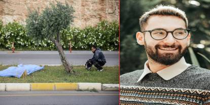 Kazada ölen arkadaşının başından ayrılmadı