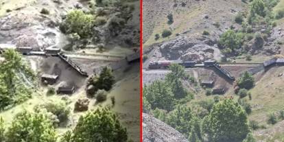 Elazığ'da tren kazası: 5 vagon raydan çıktı