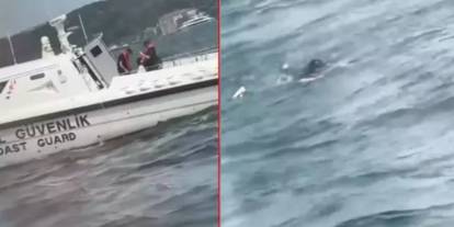İstanbul Boğazı'nda denize düşen 10 yaşındaki kız kurtarıldı: O anlar böyle görüntülendi