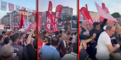 Esenler mitingine İmamoğlu posterleri alınmadı: O anlar ortaya çıktı