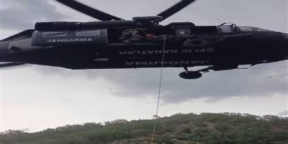 Gabar Dağı'nda düşüp yaralandı: Askeri helikopter ile kurtarıldı