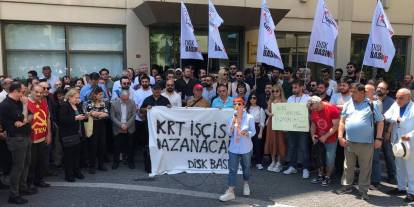 KRT TV'de direniş 12. gününde: İşverenle ilk görüşme yarın