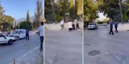 Trafik magandası kaza sonrası dehşet saçtı: 5 kişilik aileyi bıçakladı