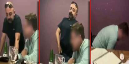 Ankara'da şoke eden görüntü: İş yerini bastılar, ayağından vurup o anları kaydettiler