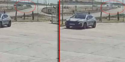 Ters yöne giren otomobille kamyon çarpıştı