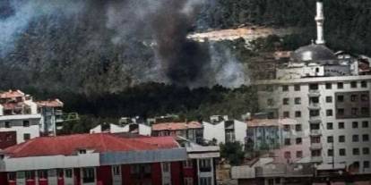 İstanbul'da orman yangını
