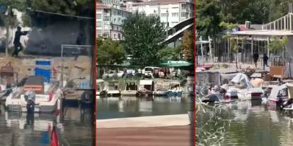 Şehir savaş alanına döndü: İstanbul’un göbeğinde makineli tüfekli çatışma