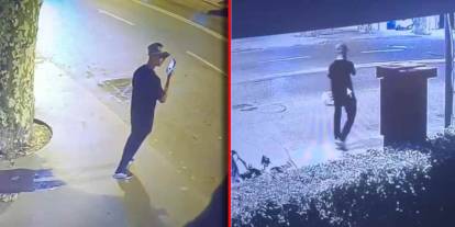 Restorana saldırının görüntüleri ortaya çıktı: Önce kayıt aldı sonra molotof attı