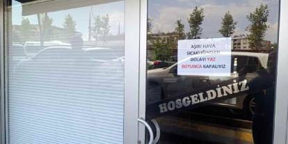Türkiye kavruluyor: Sıcaklık 40 dereceyi aştı, esnaf kepenk kapattı