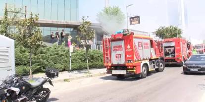 İstanbul'da Tapu Müdürlüğü’nde yangın paniği