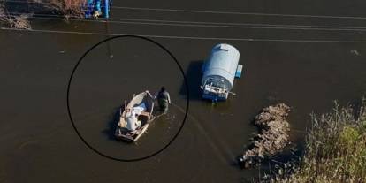 Venedik’i aratmayan manzara Aydın’da: Evine sandalla gidiyorlar