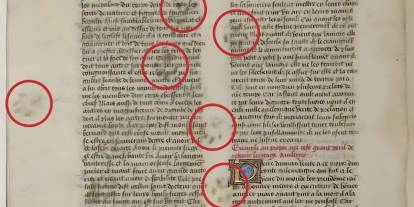 500 yıllık el yazmasında pati izleri dikkat çekti